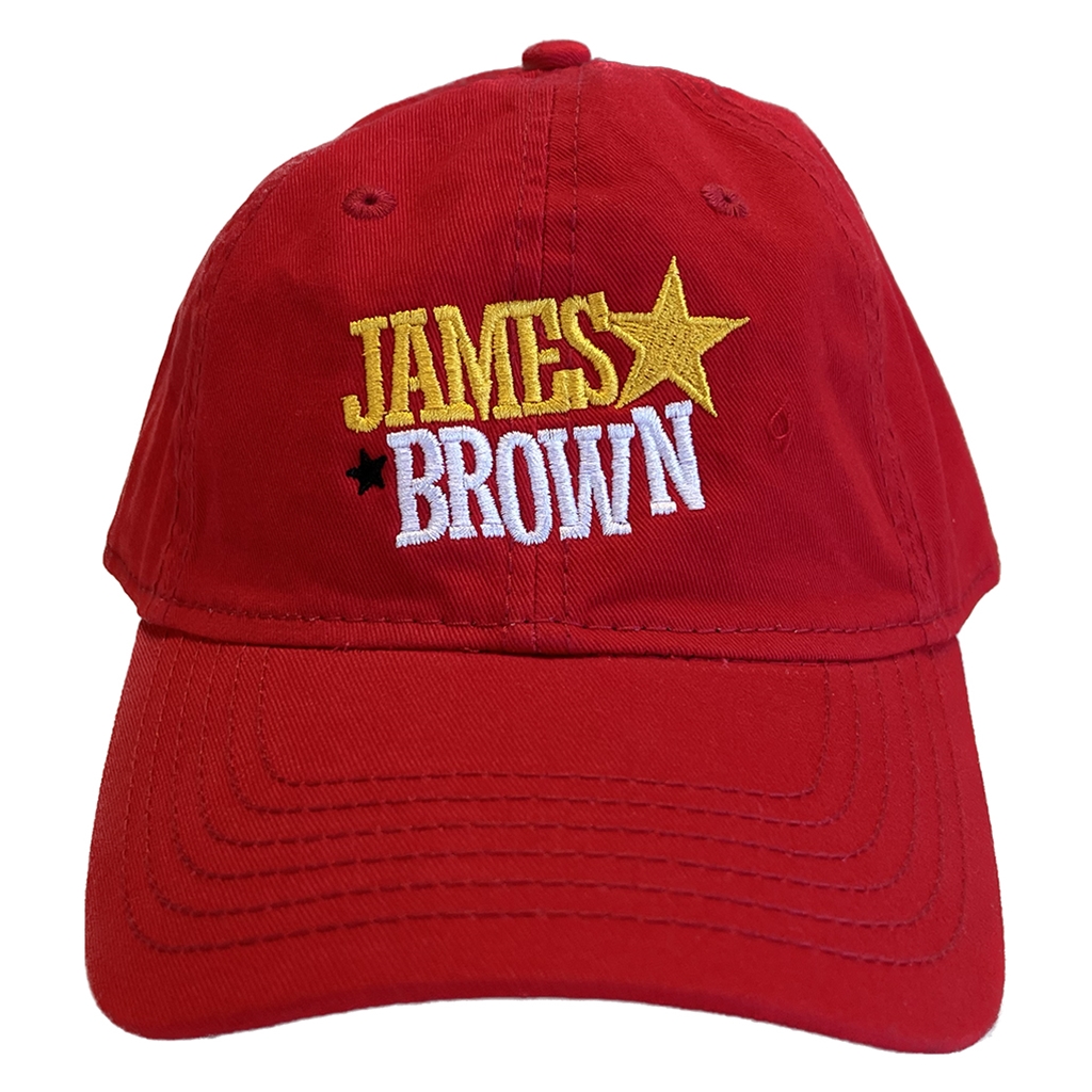 James Brown STAR TIME hat - Unstructured Red