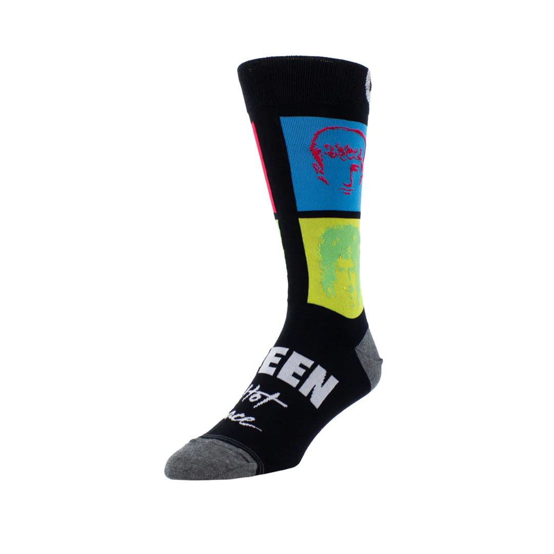 Queen Hot Space Crew Knit Sock - 1 Pair