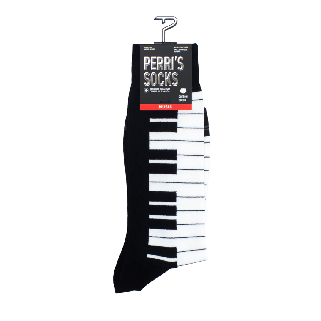 Piano Crew Knit In Socks - 1 Pair